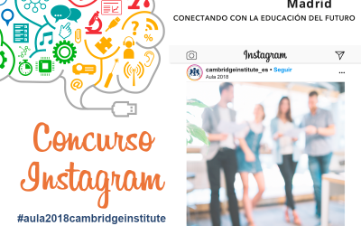 Concurso AULA 2018 en Instagram