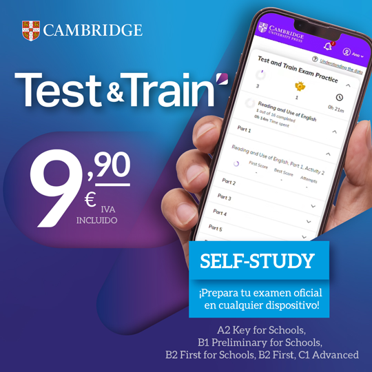Cambridge University Press and Assessment pone a tu disposición Test & Train
