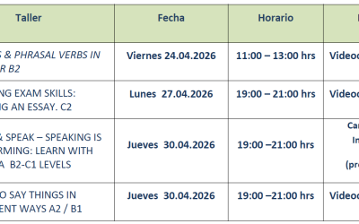 Talleres y Máster Clases